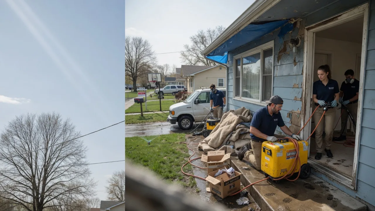 Basement Flood Cleanup in Winfield, IA near me